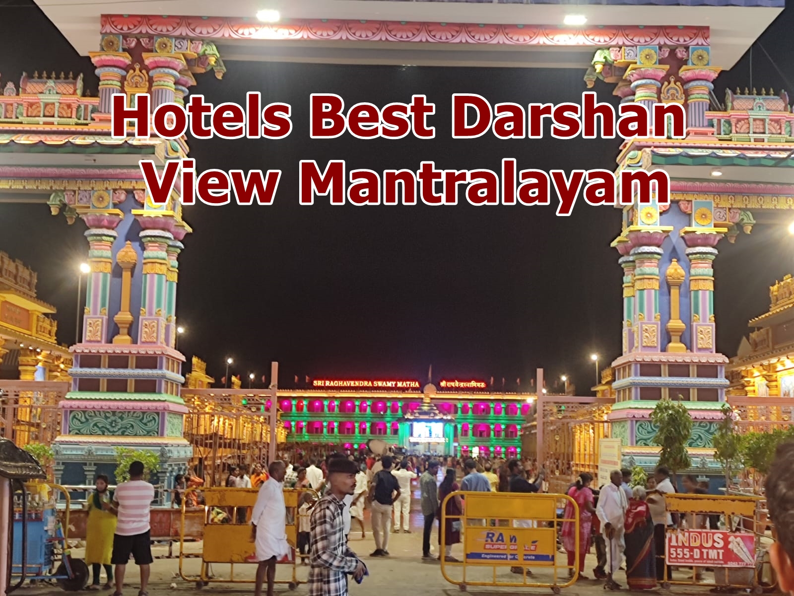 Hotels Best Darshan View Mantralayam: Top 5 Temple View