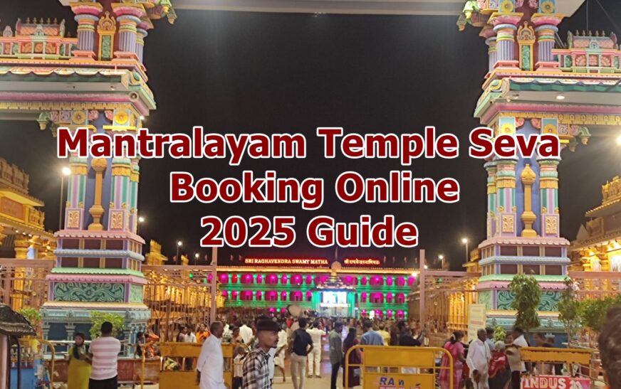 Mantralayam Temple Seva Booking Online 2025 Guide