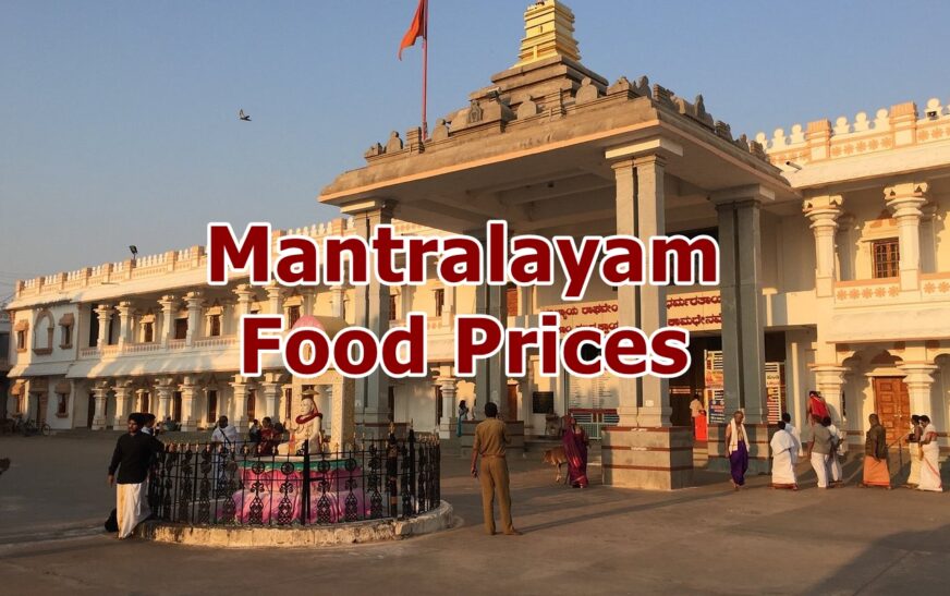 Mantralayam Food Prices: Complete Menu Guide 2025