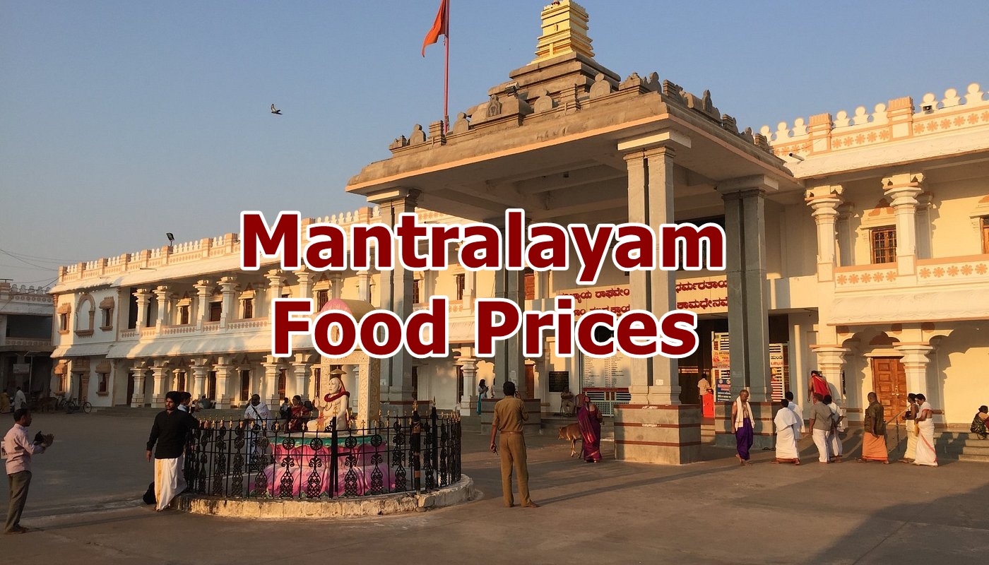 Mantralayam Food Prices: Complete Menu Guide 2025