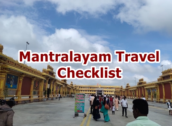 Mantralayam Travel Checklist – Before You Leave