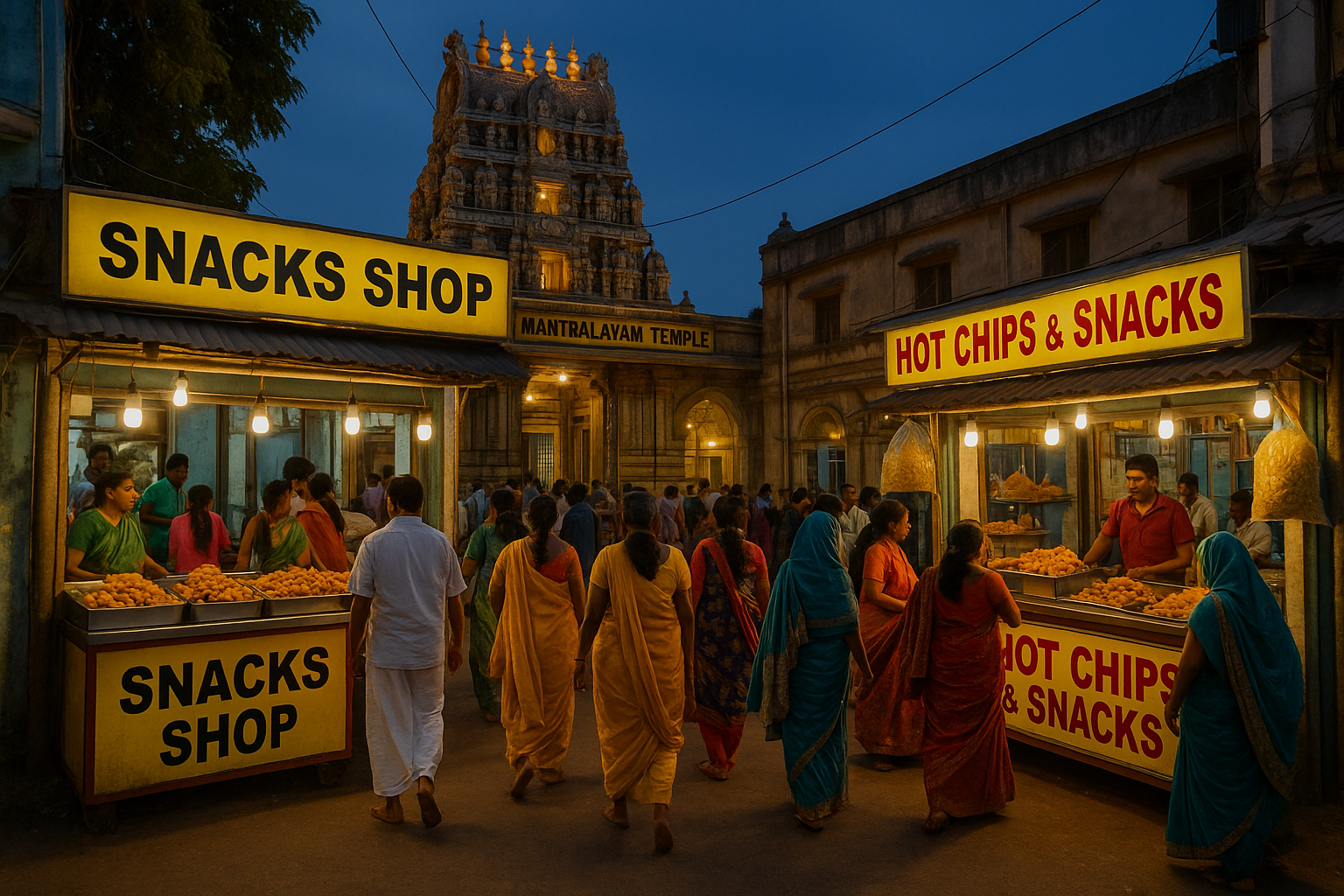 Snacks Shops Near Mantralayam Temple: Top 5 Best 2025